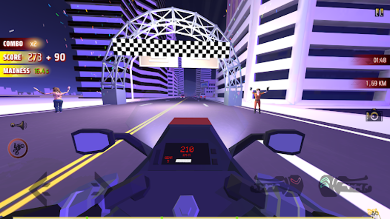 Moto Mad Racing: Bike Game screenshot