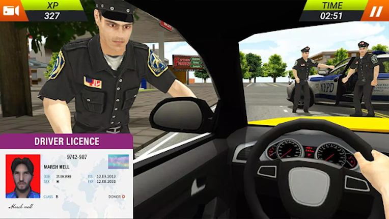 US City Driving Taxi Car Games screenshot