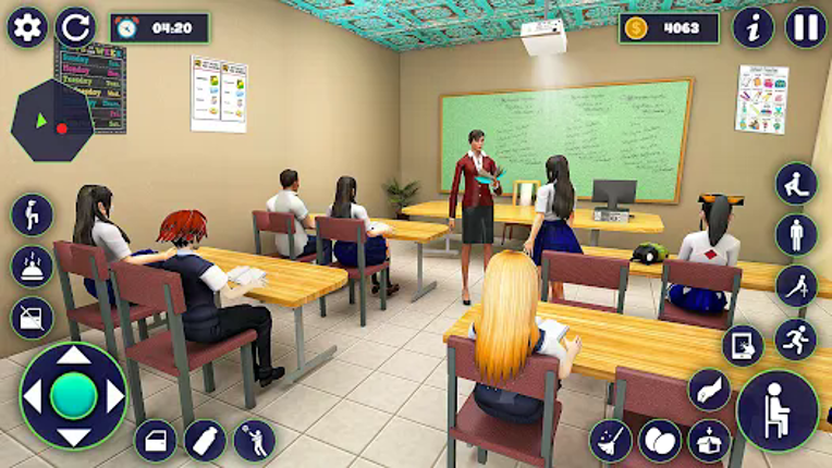 School Girl Life Simulator 3D Image