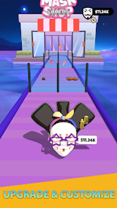 Mask Evolution: 3D Run Game screenshot