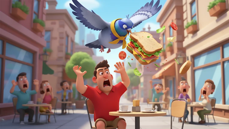 Bad Pigeon Prankster Bird Game Image