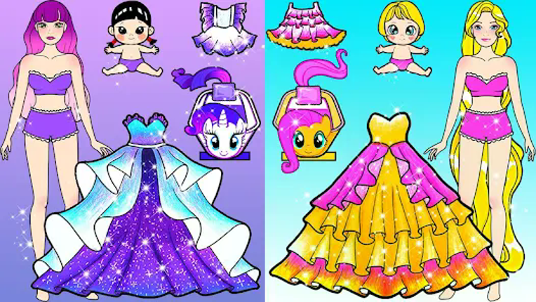 Chibi Dolls Dress Up Makeover Image