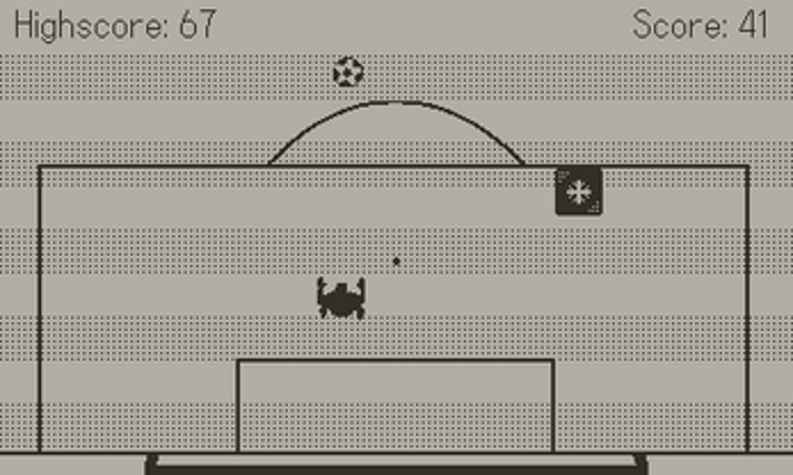 Keeper: A goalkeeping game for Playdate Image