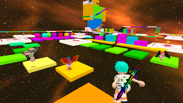 Obby One: Parkour Games screenshot