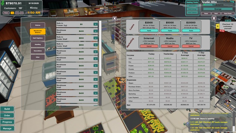 Grocery Store Tycoon screenshot