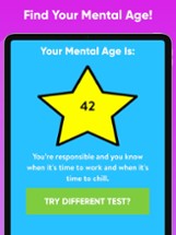 Mental Age Test - Calculator Image