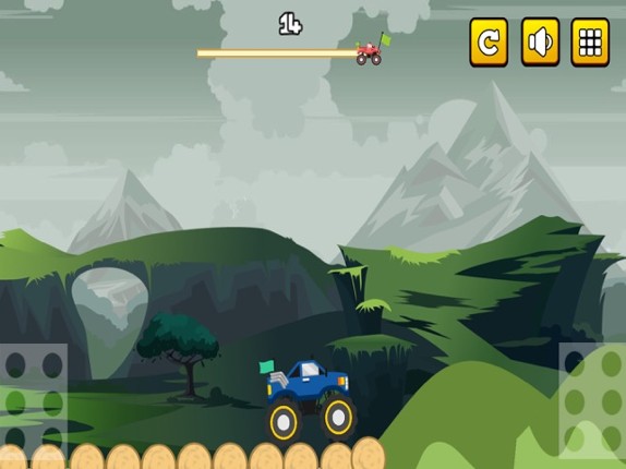 Monster Truck Mania : Hill Racing screenshot