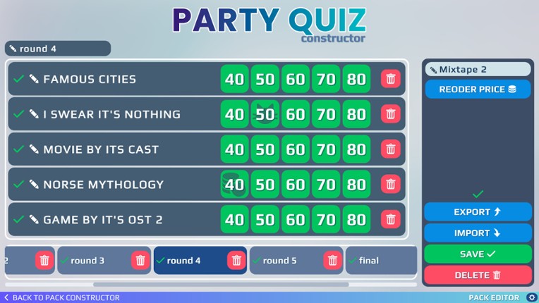 Party Quiz screenshot
