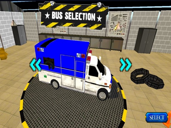 Prisoner Police Bus Transport Image