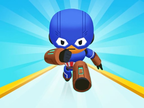 Robo Running 3D Image