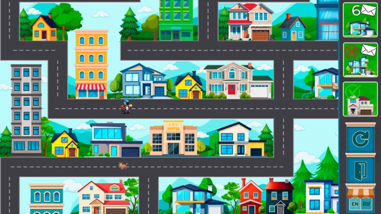 Robot-Mail Rush screenshot