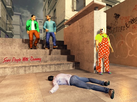 Scary Clown Pranks 3D screenshot