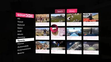 SourVR Video Player Image