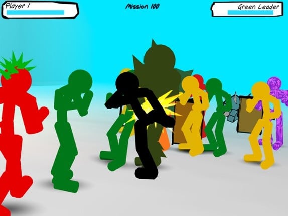 Stickman Street Fighting Image