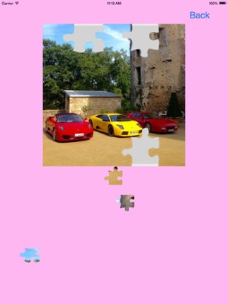 Supercars Jigsaw Puzzles with Photo Puzzle Maker screenshot