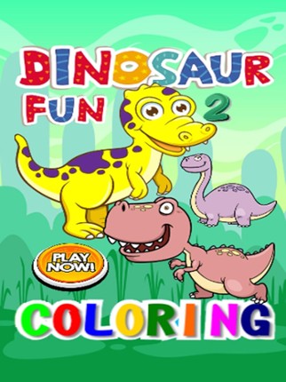 Toddler Dinosaur Coloring Book fun crayons for kid screenshot
