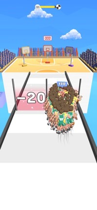 Basketball Run 3D screenshot