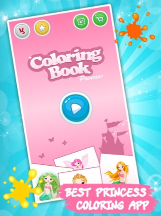 Best coloring book - Princess Image