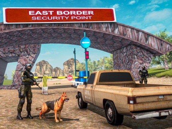 Border Watch Sniffer Dog Game screenshot