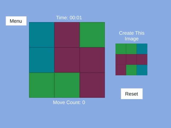 Cool Grid Swipe Image