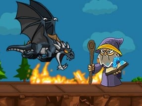 Dragon vs Mage Image