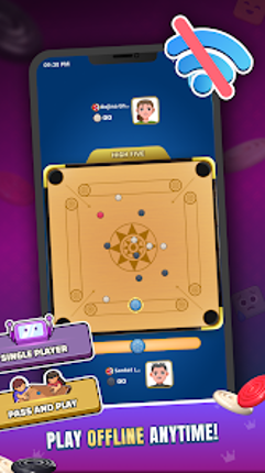 Carrom Board Game - Disc Pool screenshot