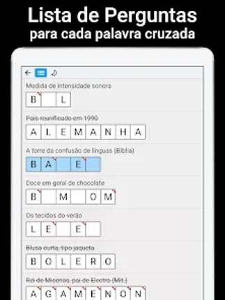 Palavras Cruzadas Diretas screenshot