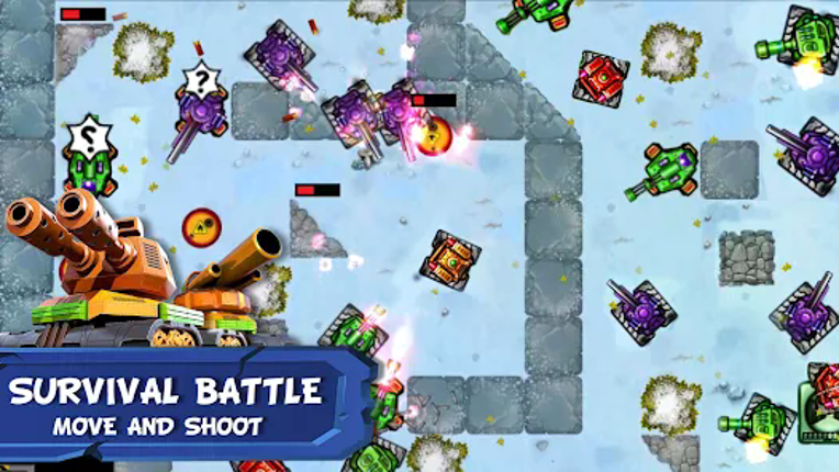 Tank Battles 2D Image