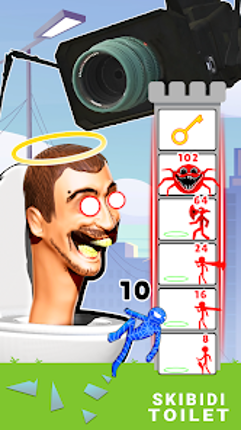 Superhero Stickman: skibidi Image