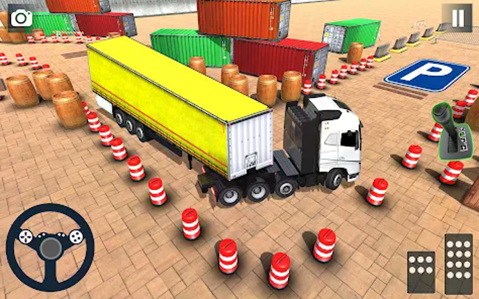 Hard Truck Parking Truck Games screenshot