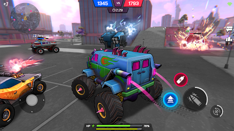 Battle Cars: Nitro PvP Shooter Image