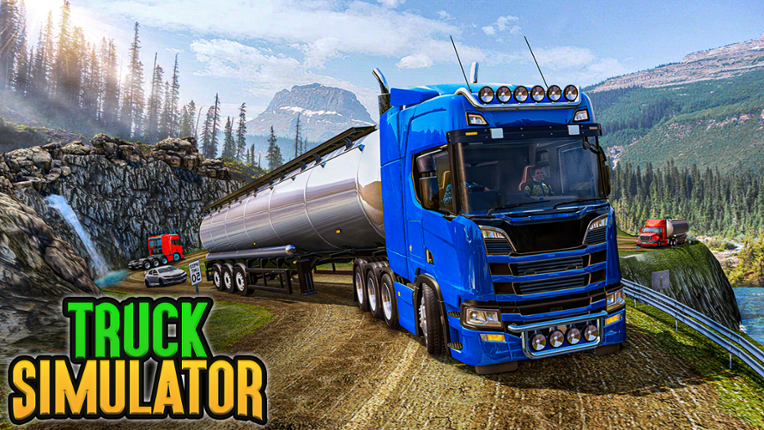 Truck Driving Simulator Game Game Cover