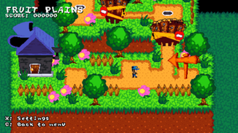 Jimmy's Lost Fruits Journey 2: Veggocalypse (SAGE '23) screenshot