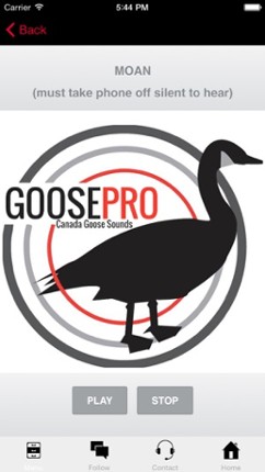 Goose Hunting Calls-Goose Sounds-Goose Call App Image