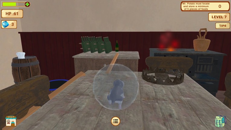 Hamsterball: Potato's Great Escape screenshot