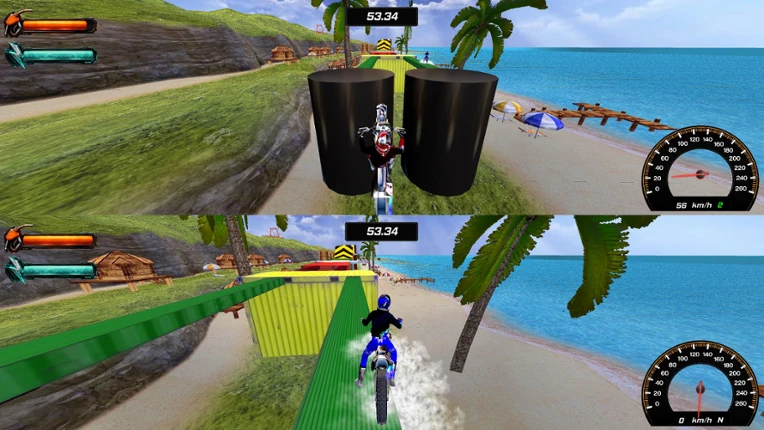 Hill Bike Racing 3D - Multiplayer 1V1 Image