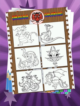 My Pet Dragon Coloring Book For Kids : Learn To Paint Little Dragon Cartoon And Monster Picture Free Image