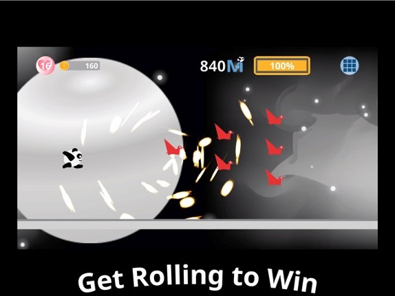 Panda Rolling Adventure Run screenshot