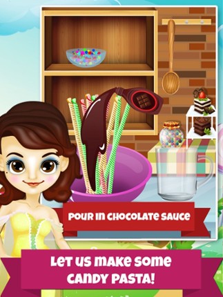 Pizza Dessert Maker Salon - Candy Food Cooking & Cake Making Kids Games for Girl Boy! screenshot