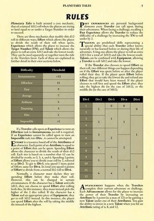 Planetary Tales: Science Fantasy Role-Playing Game Image