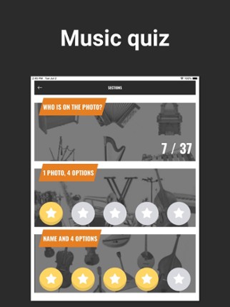 Quiz: Musical Instruments screenshot