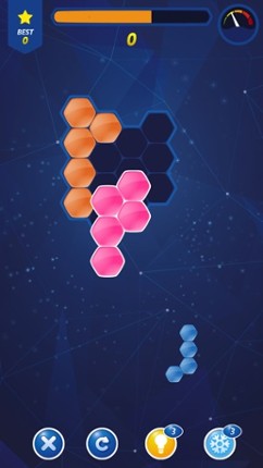 Space Hexa Puzzle screenshot