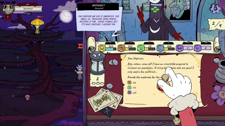 Stamperor! The Jester's Decree screenshot