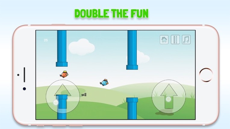 2 Floppy Birds - Twice as fun screenshot