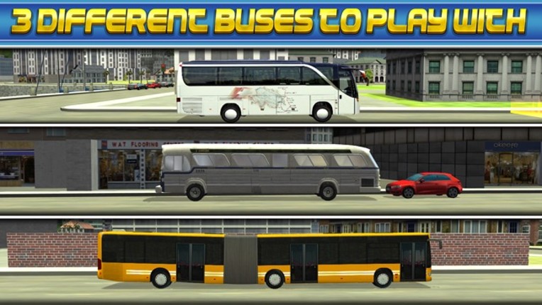 3D Bus Driver Simulator Car Parking Game - Real Monster Truck Driving Test Park Sim Racing Games screenshot