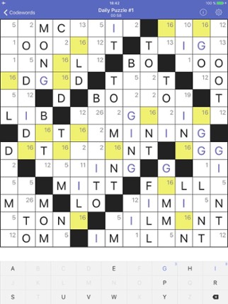 Codewords Pro screenshot
