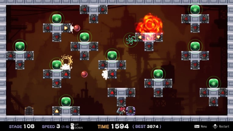 Crash Puzzle Hammer-San screenshot