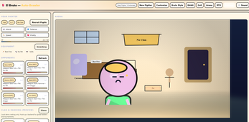 El Bruto Auto-Brawler screenshot