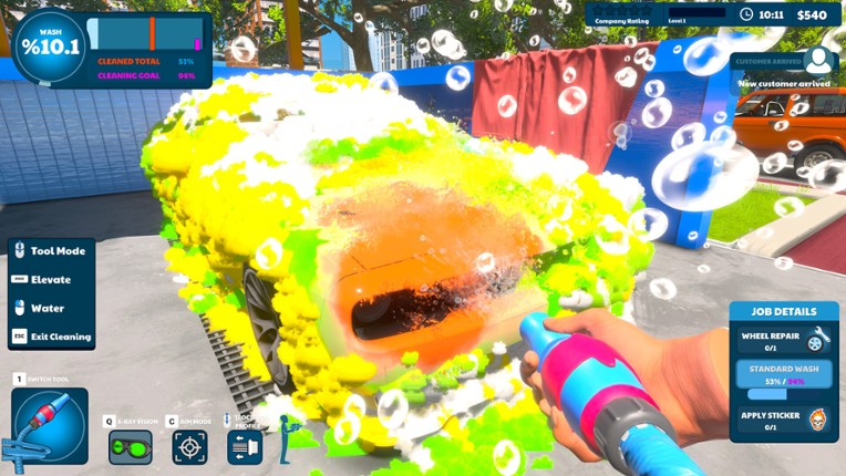 Express Car Wash Simulator screenshot