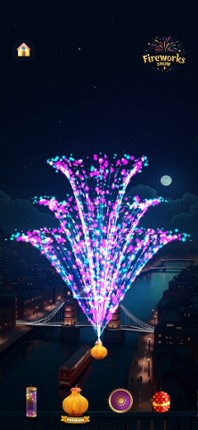 Fireworks Light Show Simulator screenshot